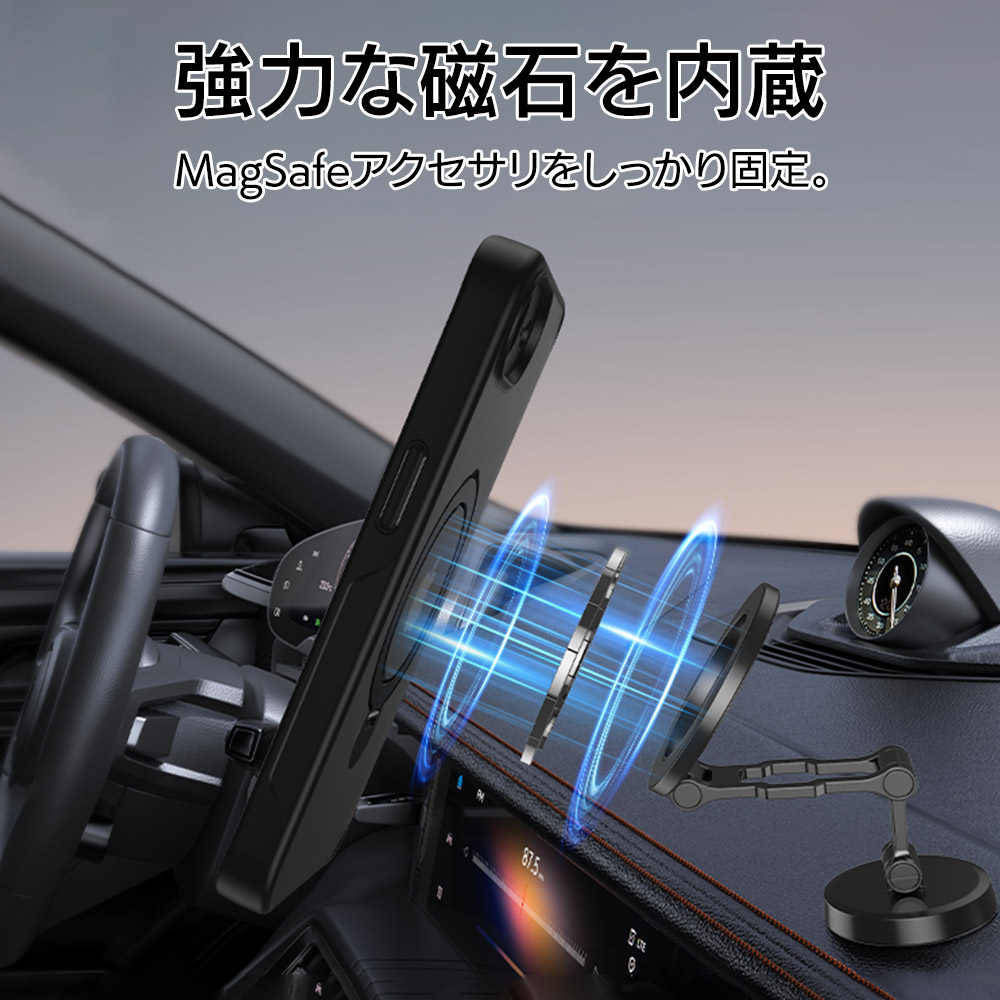 BY iPhone 16e  С ϥ֥å ZEROSAFE Shaft MagSafeб Ѿ׷ۼ MIL ꥢ TPUХѡ դ ɻ եȥۥ磻 ե ޥۥ 8708-IP5EZSFSWH 饹Хʥ