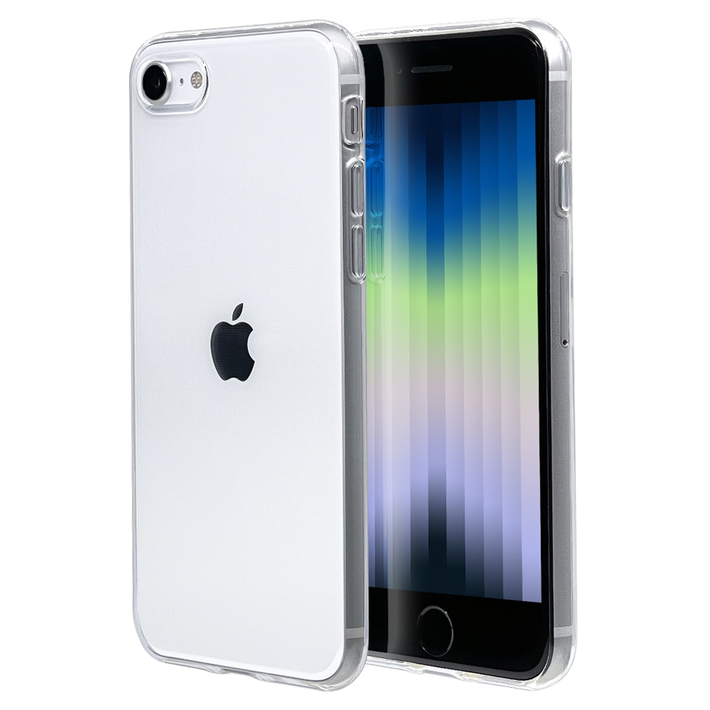 iPhone SE ��3���� ��2���� iPhone8 iPhone7 ���� ������ ���С� ���եȥ����� TPU ���� ���ꥢ Ʃ�� 0.9mm �����ե��� SE3 SE2 ���ޥۥ����� 6846IP247TP