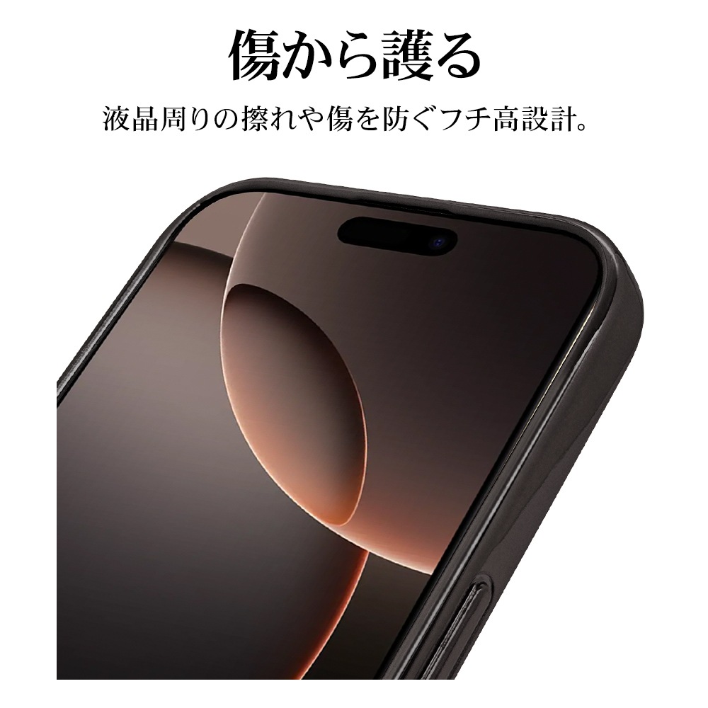 iPhone16 Pro Max ������ ���С� ���եȥ����� TPU �Ѿ׷�ۼ� ���ꥢ Ʃ�� �᥿��ե졼�� �磻��쥹�����б� �֥�å� �����ե��� ���ޥۥ����� 8275IP467PTPBK �饹���Хʥ�