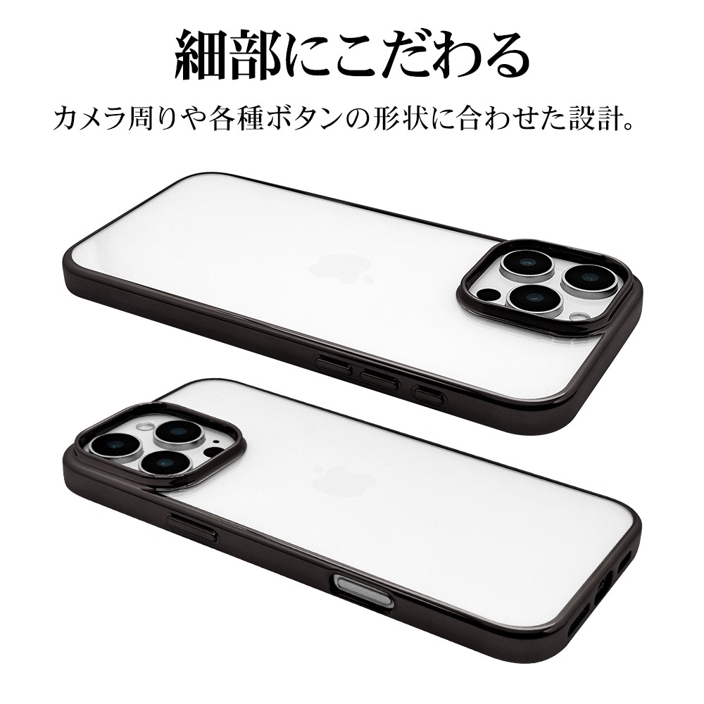 iPhone16 Pro Max ケース カバー ソフトケース TPU 耐衝撃吸収 クリア