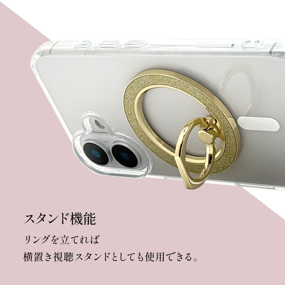 �ޥ��ͥå� ���ޥ� ��� ���ޥۥ�� MagSafe�б� �ޥ��ͥåȥ����� 180�볫�� ����᤯��� ��곰����ǽ �ޥ������� ������� �磻��쥹���� ���ϼ��� ��ɻ� ���饭�饴����� ���ޥ� ���֥�å� RMRNG06GD �饹���Хʥ�