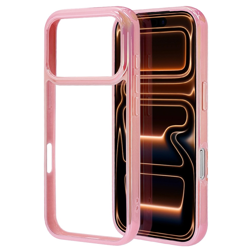 iPhone17 Pro ������ ���С� �ϥ��֥�å� �Ѿ׷�ۼ� ���� ��� ���ꥢ ��Ʃ�� ��������ե졼�� TPU�Х�ѡ������� ���ȥ�åץۡ��� �磻��쥹�����б� �ԥ󥯡ߥ��ꥢ �����ե��� ���ޥۥ����� 9023IP5BHPPK �饹���Хʥ�