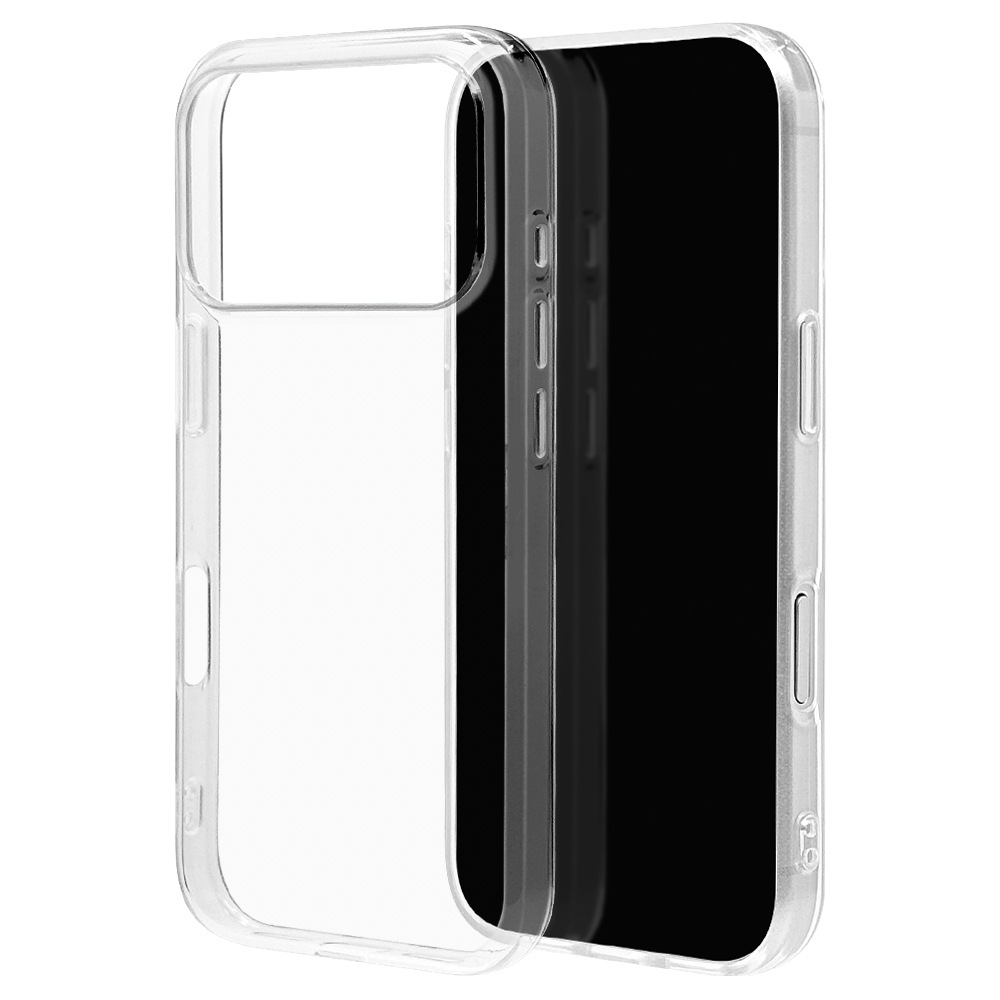 BY iPhone17 Pro  С եȥ TPU Ѿ׷ۼ ꥢ Ʃ 1.3mm ȥåץۡ 磻쥹б ꥢ ե ޥۥ 9206-IP5BTPCL 饹Хʥ