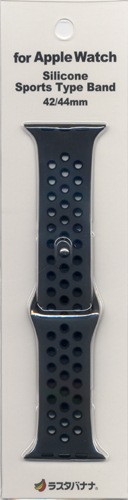 Apple Watch Ultra2nd Ultra Series9 8 7 6 5 4 3 SE��3���� SE��2���� SE 45mm 44mm 42mm ���ꥳ�� �Х�� ���ݡ��ĥ����� BK��BK ���åץ륦���å� �٥�� RBLAW4402KK �饹���Хʥ�