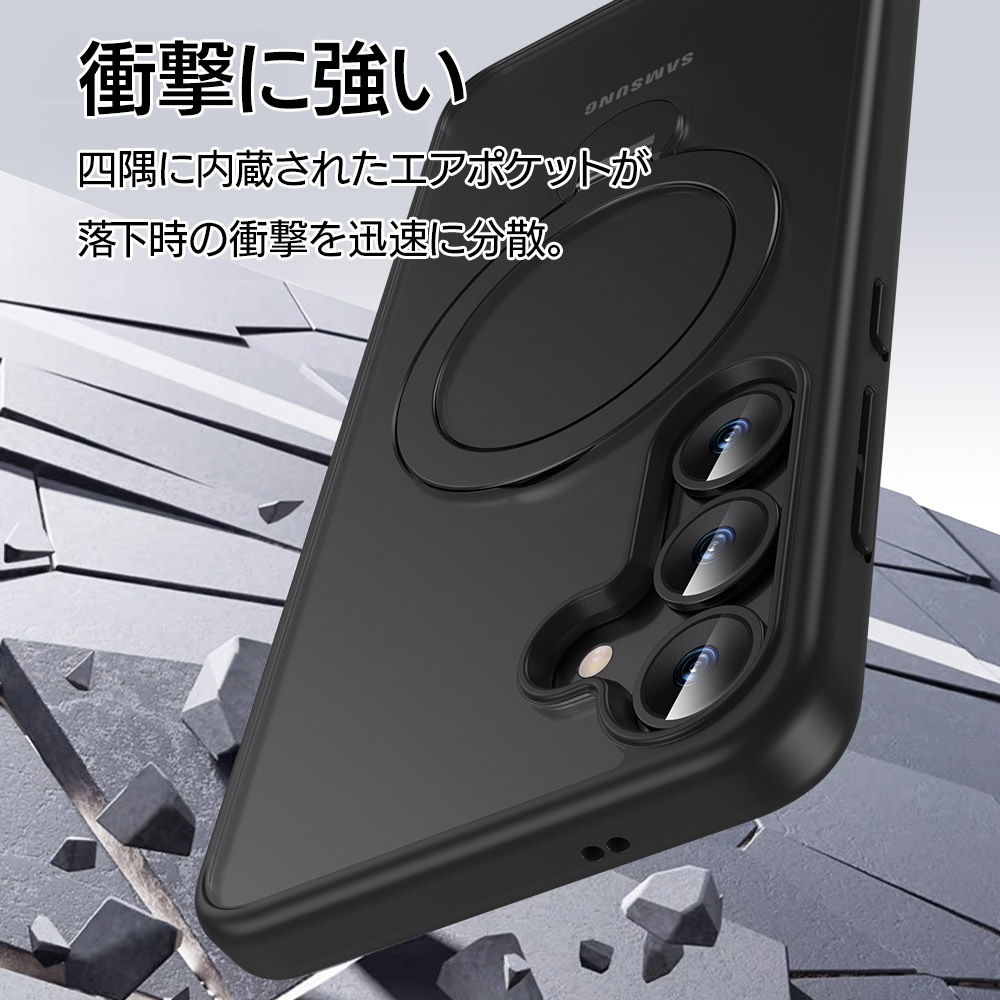 Galaxy S25 SC-51F SCG31 ������ ���С� �ϥ��֥�å� ZEROSAFE Shaft �ޥ��ͥåȽ��Ŵ��б� �Ѿ׷�ۼ� MIL���� �ޥå� ����դ� ��ɻ� �ե����ȥۥ磻�� ����饯���� S25 ���ޥۥ����� 8747GS25ZSFSWH �饹���Хʥ�