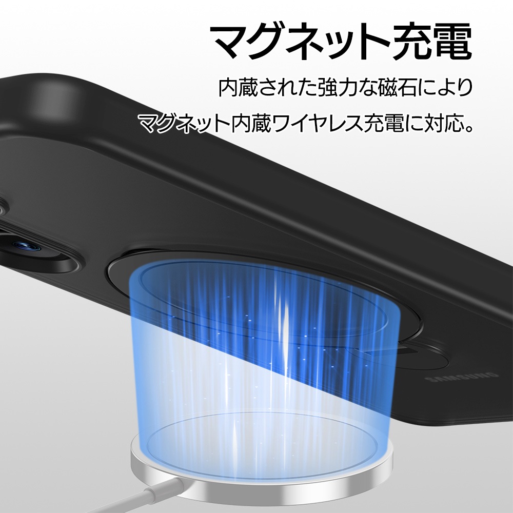 Galaxy S25 SC-51F SCG31 ������ ���С� �ϥ��֥�å� ZEROSAFE Shaft �ޥ��ͥåȽ��Ŵ��б� �Ѿ׷�ۼ� MIL���� �ޥå� ����դ� ��ɻ� �ե����ȥۥ磻�� ����饯���� S25 ���ޥۥ����� 8747GS25ZSFSWH �饹���Хʥ�