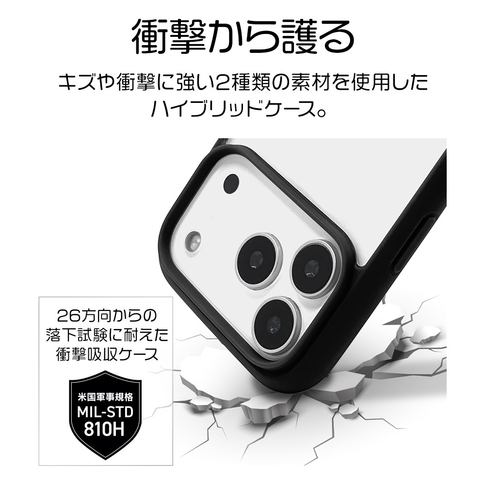 iPhone17 Pro ������ ���С� �ϥ��֥�å� FLEXGUARD �Ѿ׷�ۼ� MIL���� ���� ���ꥢ ��Ʃ�� TPU�Х�ѡ������� ���ȥ�åץۡ��� �磻��쥹�����б� �֥�å��ߥ��ꥢ �����ե��� ���ޥۥ����� 9024IP5BHPBK �饹���Хʥ�
