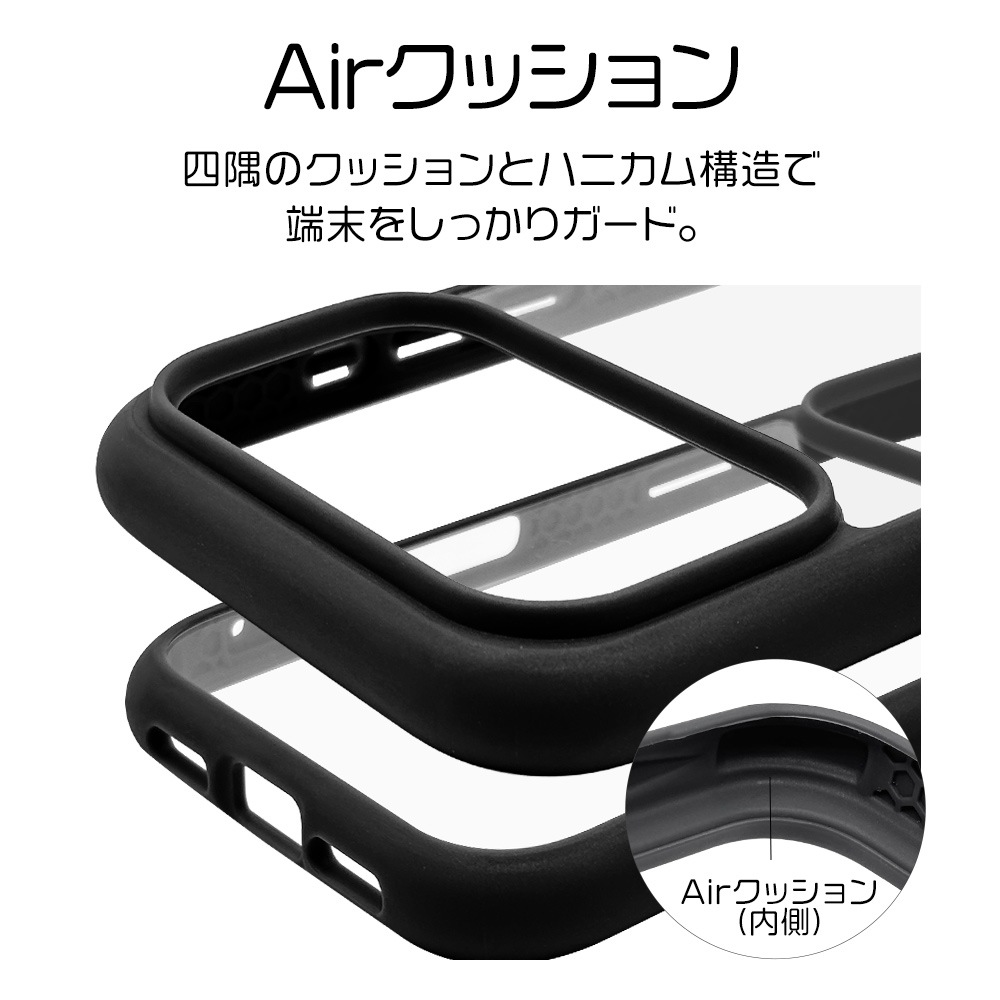 iPhone17 Pro ������ ���С� �ϥ��֥�å� FLEXGUARD �Ѿ׷�ۼ� MIL���� ���� ���ꥢ ��Ʃ�� TPU�Х�ѡ������� ���ȥ�åץۡ��� �磻��쥹�����б� �֥�å��ߥ��ꥢ �����ե��� ���ޥۥ����� 9024IP5BHPBK �饹���Хʥ�