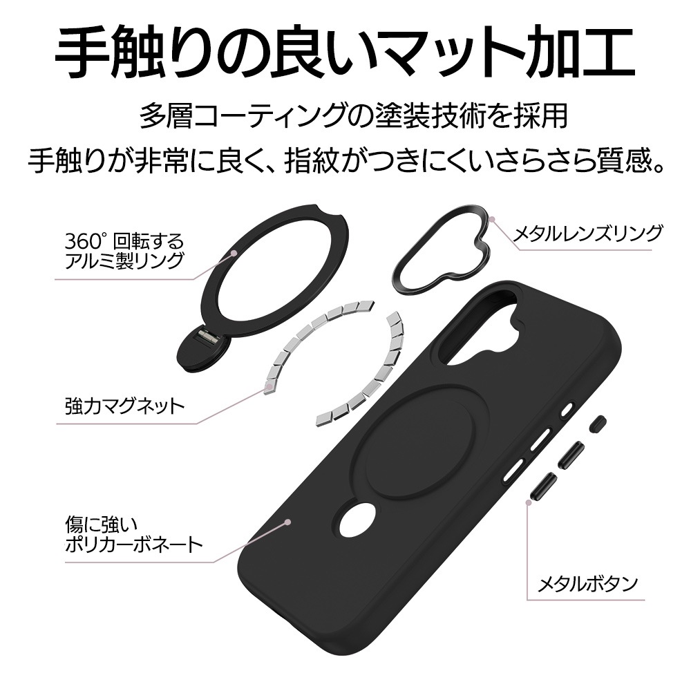 iPhone17 ������ ���С� �ϥ��֥�å� ZEROSAFE Mellow MagSafe�б� �ޥ��ͥåȽ��� �Ѿ׷�ۼ� MIL���� �ޥå� TPU�Х�ѡ������� ����դ� ��ɻ� �磻��쥹���� ��٥���� �����ե��� ���ޥۥ����� 9414IP5AZSMLA �饹���Хʥ�