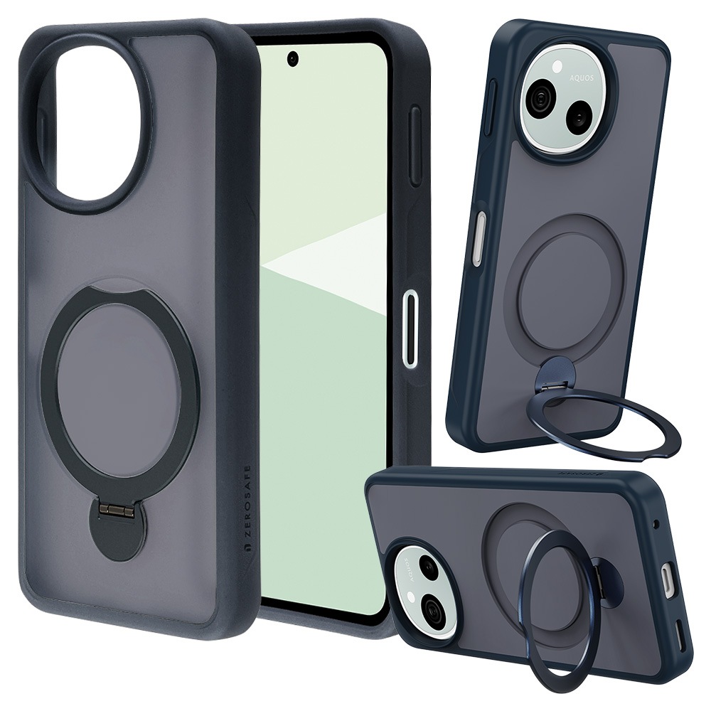 AQUOS sense10 SH-53F SH-M33 sense9 SH-53E SHG14 SH-M29  С ϥ֥å ZEROSAFE Shaft Ѿ׷ MIL TPUХѡ   եȥͥӡ  9264AS10ZSFNV 饹Хʥ