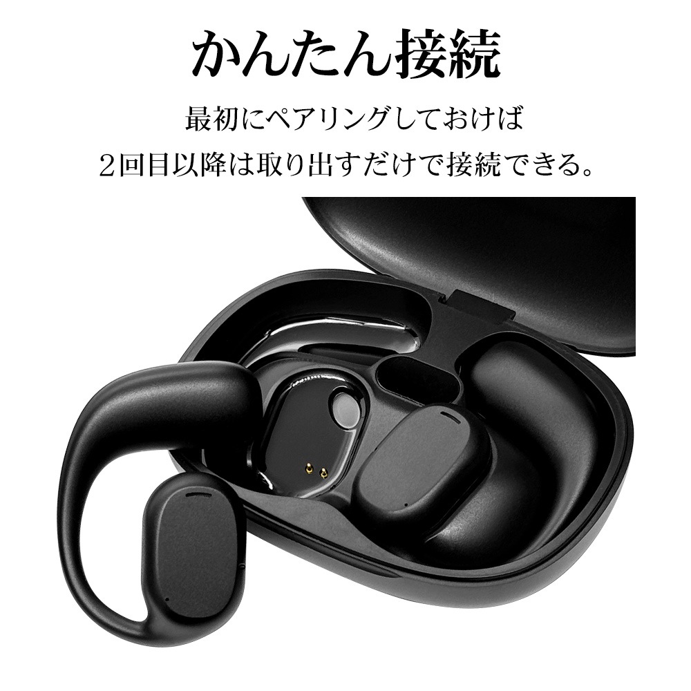 iPhone ���ޥ� Bluetooth 5.3 Air��Ƴ IPX4 �ɿ� �����ץ󥤥䡼 �����磻��쥹 ���ƥ쥪 ����ۥ� �ޥ��� ���䡼�եå� ���ݤ�  ���� ���Ϥβ���ʹ������ ������C���� �忮���������å��դ� �ϥ󥺥ե꡼ ���� �ۥ磻�� RTWS07WH