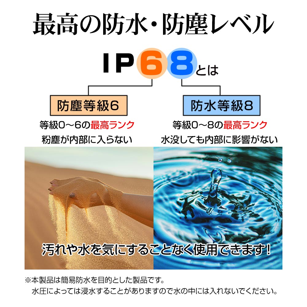 ���ޥ� �ɿ奱���� IP68 �ͥå����ȥ�å� ���ޡ��ȥե��� �ɿ奫�С� ���ꥢ �������饫�顼 �ɿ� �� �� �ס��� �����ȥɥ� �쥸�㡼 iPhone Android �֥롼 RFRWPF08BL �饹���Хʥ�