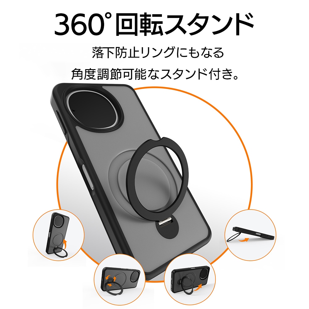 AQUOS sense10 SH-53F SH-M33 sense9 SH-53E SHG14 SH-M29  С ϥ֥å ZEROSAFE Shaft Ѿ׷ MIL TPUХѡ   եȥԥ  9266AS10ZSFPK 饹Хʥ