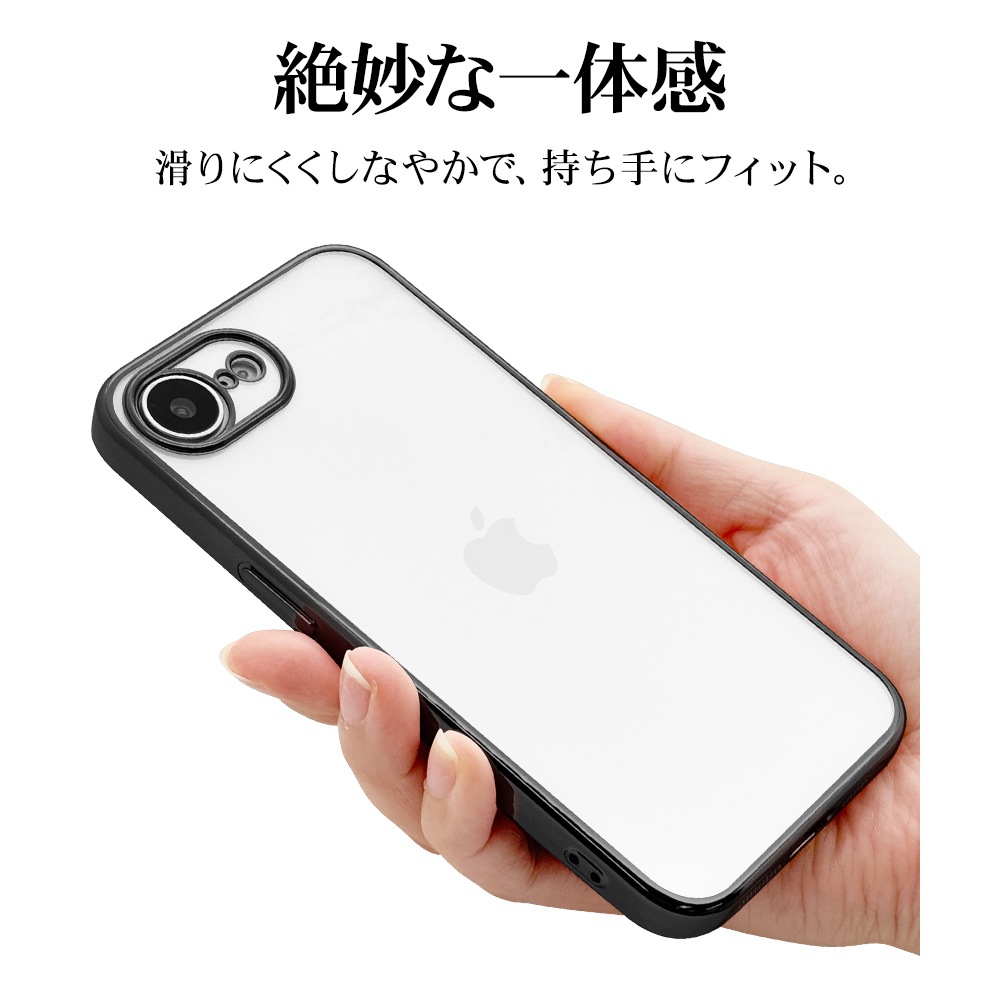 iPhone17e 16e ������ ���С� ���եȥ����� TPU �˸��ݸ� ��̩�߷� �Ѿ׷�ۼ� ���ꥢ Ʃ�� �᥿��ե졼�� ���ȥ�åץۡ��� �磻��쥹�����б� �֥�å� �����ե��� ���ޥۥ����� 9461IP6ETPLBK �饹���Хʥ�