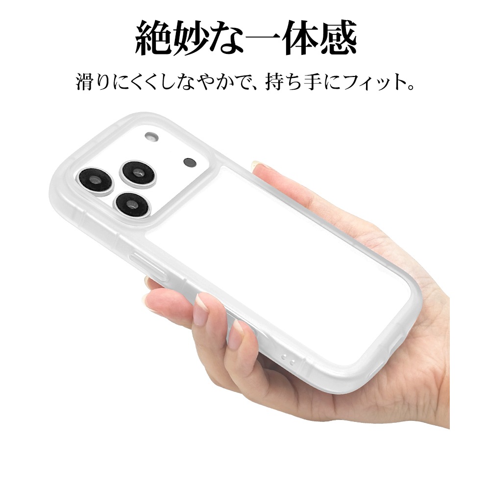 iPhone17 Pro ������ ���С� ���եȥ����� TPU fluffy shape case �Ѿ׷�ۼ� ���� ��� 2.5mm �פä��� ���ȥ�åץۡ��� �ۥ磻�� �����ե��� ���ޥۥ����� 9028IP5BTPWH �饹���Хʥ�