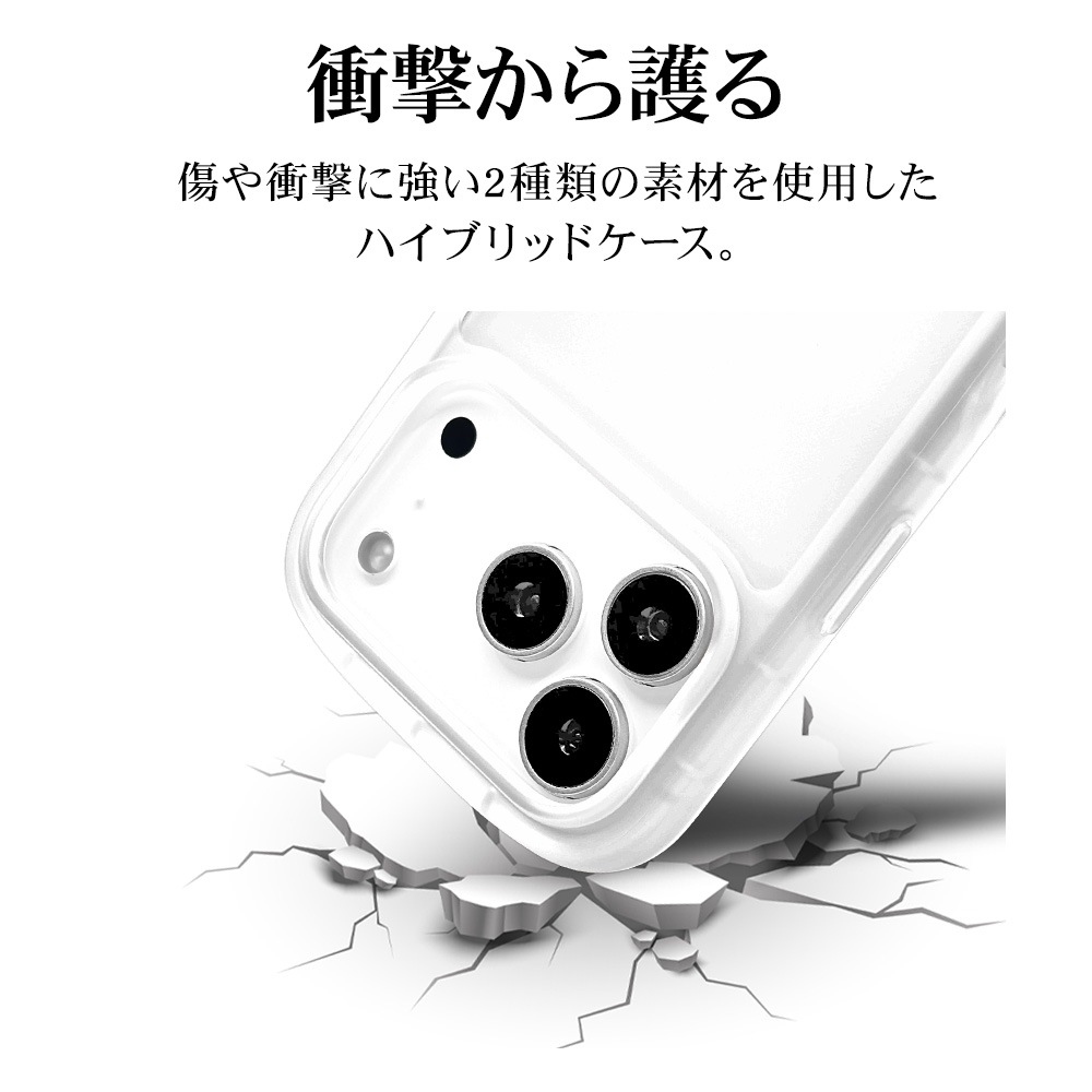 iPhone17 Pro ������ ���С� ���եȥ����� TPU fluffy shape case �Ѿ׷�ۼ� ���� ��� 2.5mm �פä��� ���ȥ�åץۡ��� �ۥ磻�� �����ե��� ���ޥۥ����� 9028IP5BTPWH �饹���Хʥ�