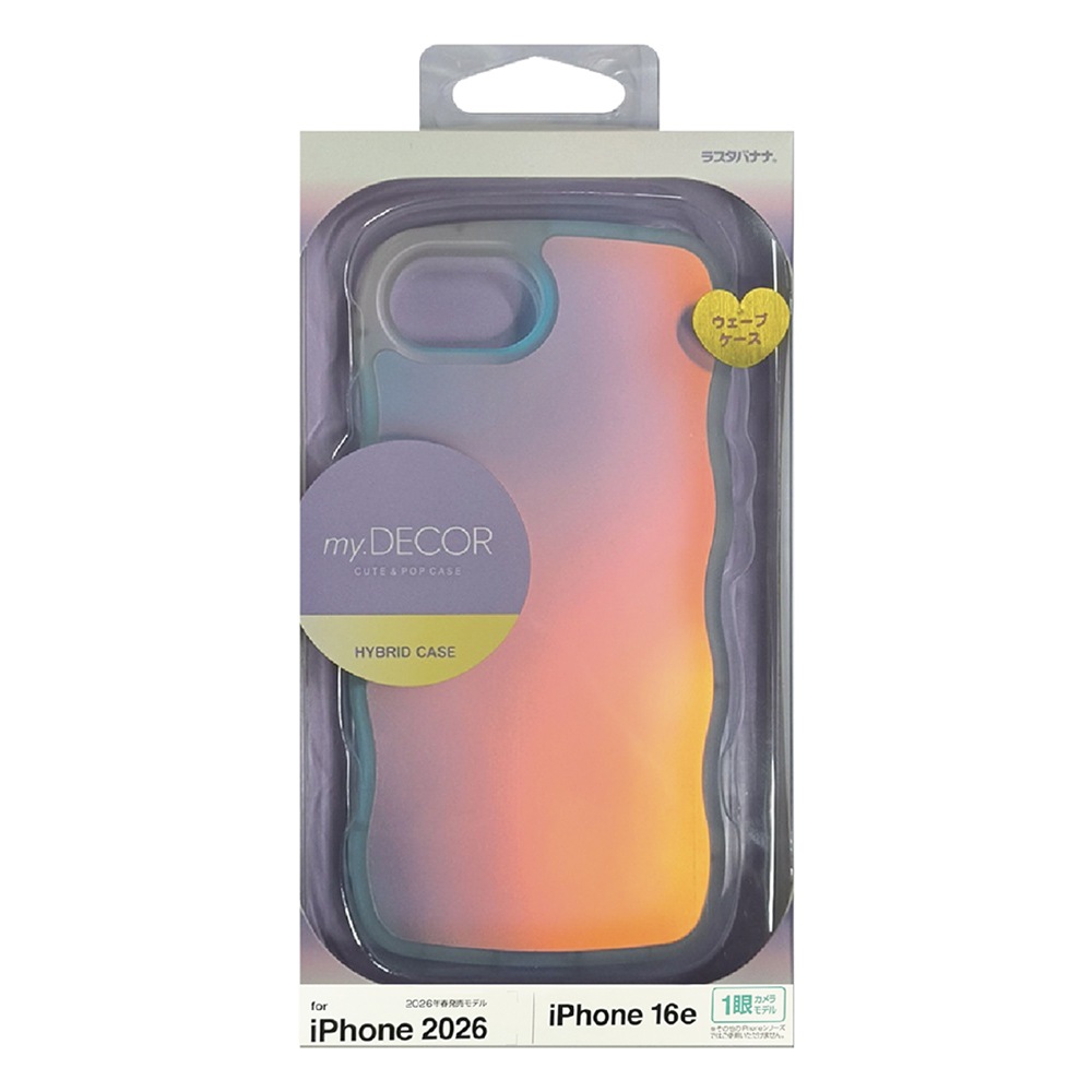 iPhone17e 16e ������ ���С� �ϥ��֥�å� �Ѿ׷�ۼ� TPU�Х�ѡ������� �������� �ڹ��� ������� ���ȥ�åץۡ��� �磻��쥹�����б� my.DECOR �ۥ������ �����ե��� ���ޥۥ����� 9462IP6EHPHL �饹���Хʥ�