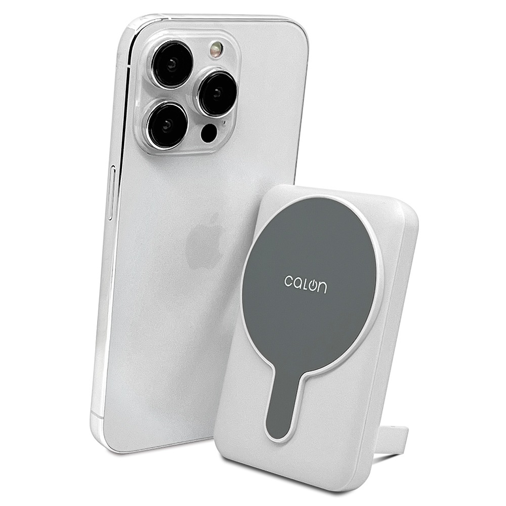 磻쥹ХХåƥ꡼ MagSafe 磻쥹 5000mAh calon Qi ޥͥå ñ   USB Type-C   ѥ  2Ʊ ۥ磻 iPhone ޡȥե  RLI050WCC10W01WH 