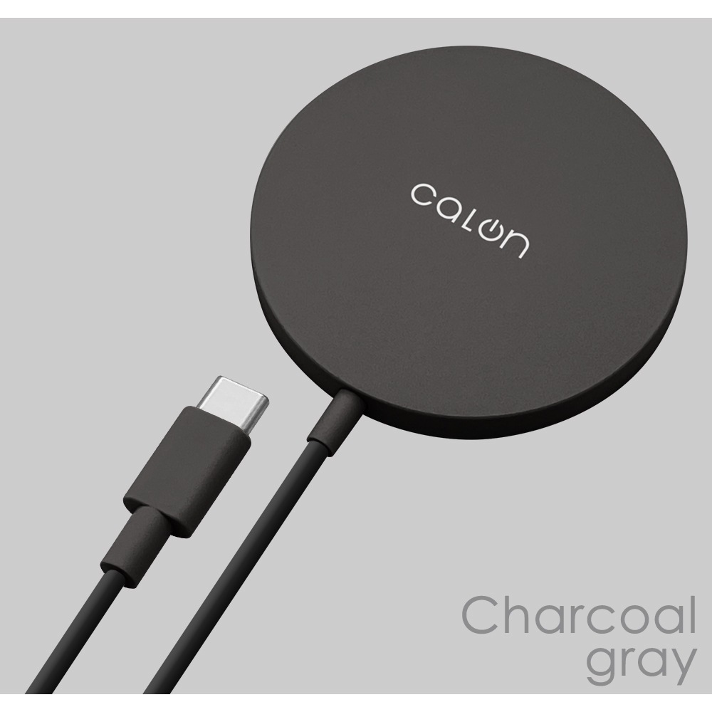 磻쥹㡼㡼 MagSafe 磻쥹 calon Qi ޥͥå  5W 7.5W 10W 15W 1᡼ȥ 1m C typec Type-C֥ľ ⡼ԥ iPhone AirPods ޡȥե R10WCC15W02SPK 饹Хʥ