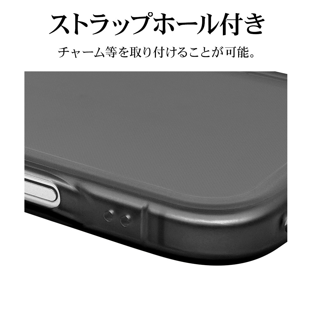 iPhone17 Pro ������ ���С� ���եȥ����� TPU fluffy shape case �Ѿ׷�ۼ� ���� ��� 2.5mm �פä��� ���ȥ�åץۡ��� �֥�å� �����ե��� ���ޥۥ����� 9029IP5BTPBK �饹���Хʥ�