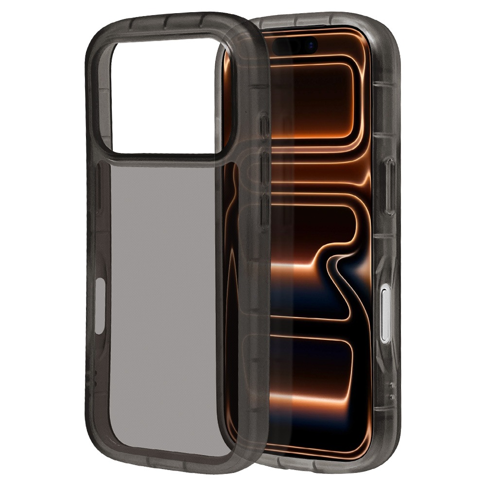 iPhone17 Pro ������ ���С� ���եȥ����� TPU fluffy shape case �Ѿ׷�ۼ� ���� ��� 2.5mm �פä��� ���ȥ�åץۡ��� �֥�å� �����ե��� ���ޥۥ����� 9029IP5BTPBK �饹���Хʥ�