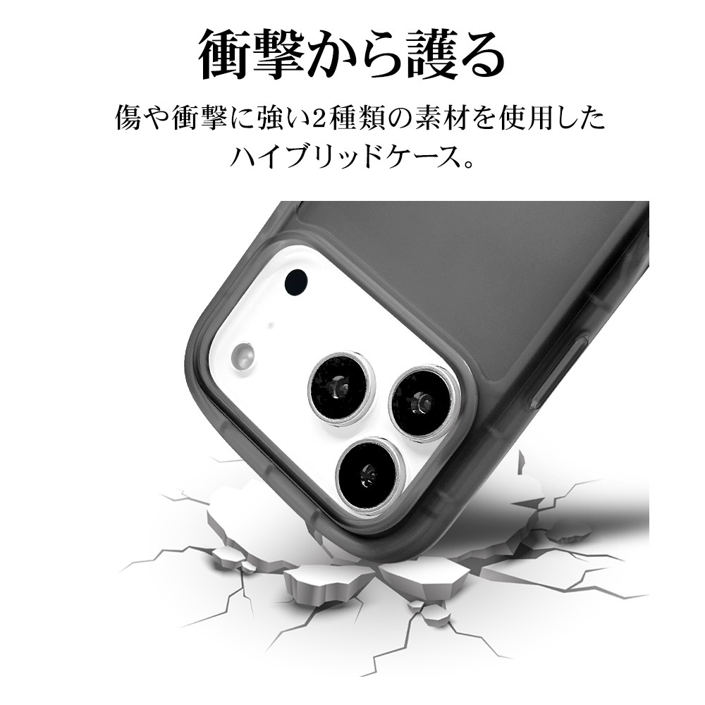 iPhone17 Pro ������ ���С� ���եȥ����� TPU fluffy shape case �Ѿ׷�ۼ� ���� ��� 2.5mm �פä��� ���ȥ�åץۡ��� �֥�å� �����ե��� ���ޥۥ����� 9029IP5BTPBK �饹���Хʥ�