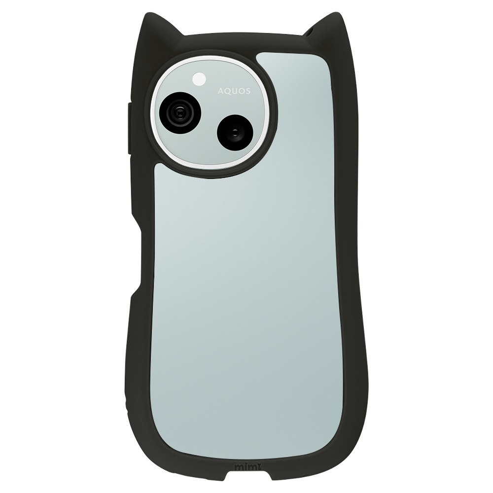 AQUOS sense10 SH-53F SH-M33 sense9 SH-53E SHG14 SH-M29  С ϥ֥å mimi ǭ ͥߥ ͤߤ ǭ Ѿ׷ ̥ꥢ TPUХѡ ȥåץۡ ֥å  9290AS10HPBK 饹Хʥ
