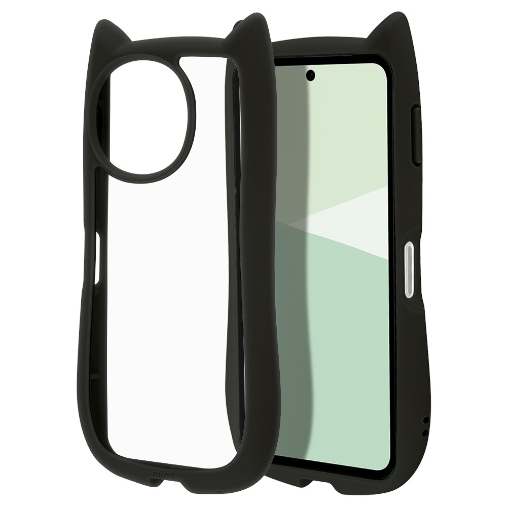 AQUOS sense10 SH-53F SH-M33 sense9 SH-53E SHG14 SH-M29  С ϥ֥å mimi ǭ ͥߥ ͤߤ ǭ Ѿ׷ ̥ꥢ TPUХѡ ȥåץۡ ֥å  9290AS10HPBK 饹Хʥ