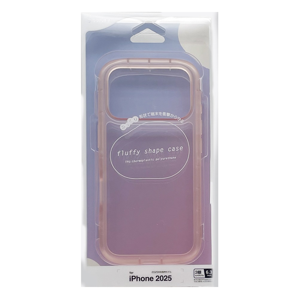 iPhone17 Pro ������ ���С� ���եȥ����� TPU fluffy shape case �Ѿ׷�ۼ� ���� ��� 2.5mm �פä��� ���ȥ�åץۡ��� ������� �����ե��� ���ޥۥ����� 9030IP5BTPCO �饹���Хʥ�
