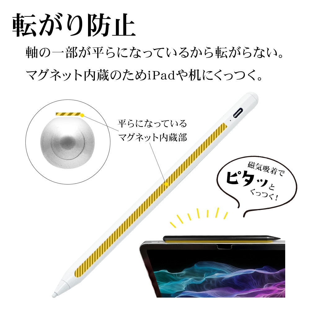iPhone iPad ���ޥ� ���֥�å� ���å��ڥ� �������饹�ڥ� ������C ���ż� �ѡ���ꥸ��������� ����ư�ɻ� �������� Ķ�ⴶ�� ���� �˺� �ޥ��ͥåȵ��� �������� �ڥ�������� Type-C typec �ۥ磻�� RTP16WH �饹���Хʥ�