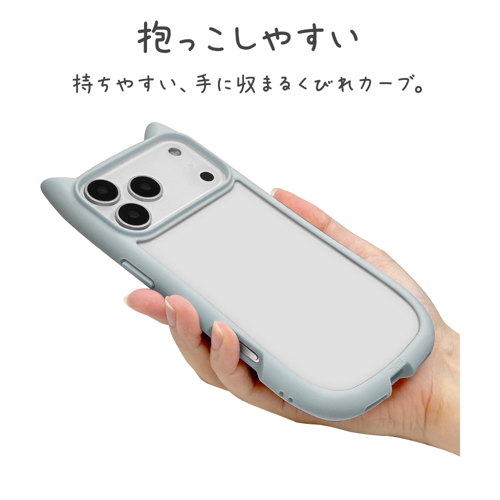 iPhone18 Pro Max 17 Pro Max ������ ���С� �ϥ��֥�å� mimi ǭ�� �ͥ��ߥ� �ͤ��ߤ� ǭ �ͥ� �ͤ� �Ѿ׷�ۼ� MIL ���̥��ꥢ TPU�Х�ѡ������� �磻��쥹���� ���⡼�����֥롼 �����ե��� ���ޥۥ����� 9681IP6DHPSBL �饹���Хʥ�