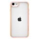 iPhone SE 3 2 iPhone8 iPhone7   С ϥ֥å ꥢ Ʃ TPUХѡ+PC ե졼 ȥåץۡ 磻쥹б ԥ ե SE3 SE2 ޥۥ 7409IP247HB 饹Хʥ