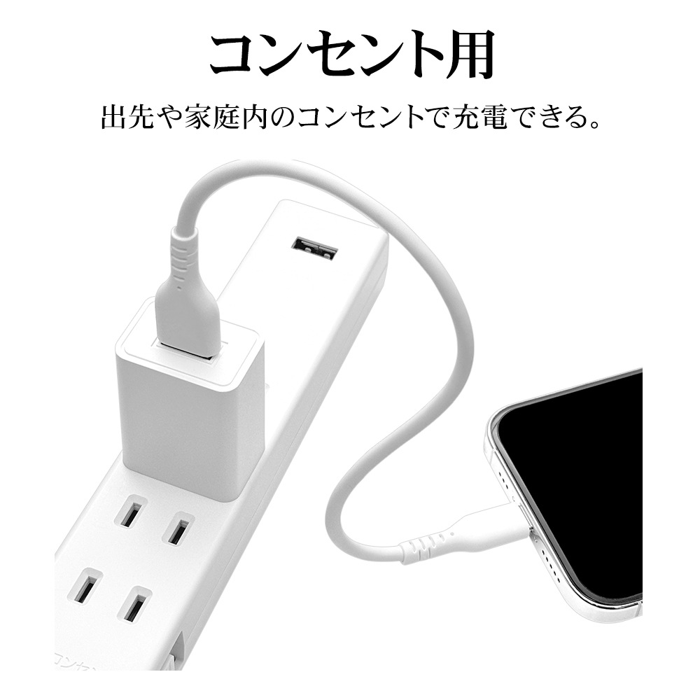 Ŵ ACץ USBŴ A 1ڥ  󥻥 AC USB Type-A typea 1A ѥ б ֥å ޥ ޡȥե RACA1A03BK 饹Хʥ