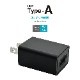 Ŵ ACץ USBŴ A 1ڥ  󥻥 AC USB Type-A typea 1A ѥ б ֥å ޥ ޡȥե RACA1A03BK 饹Хʥ