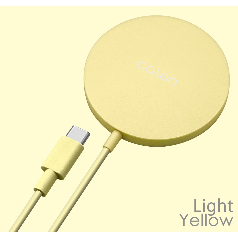 �磻��쥹���㡼���㡼 MagSafe �磻��쥹���� calon Qi �ޥ��ͥå� ���� 5W 7.5W 10W 15W 1�᡼�ȥ� 1m ������C typec Type-C�����֥�ľ�� �饤�ȥ������� iPhone AirPods ���ޡ��ȥե��� R10WCC15W02LYL �饹���Хʥ�