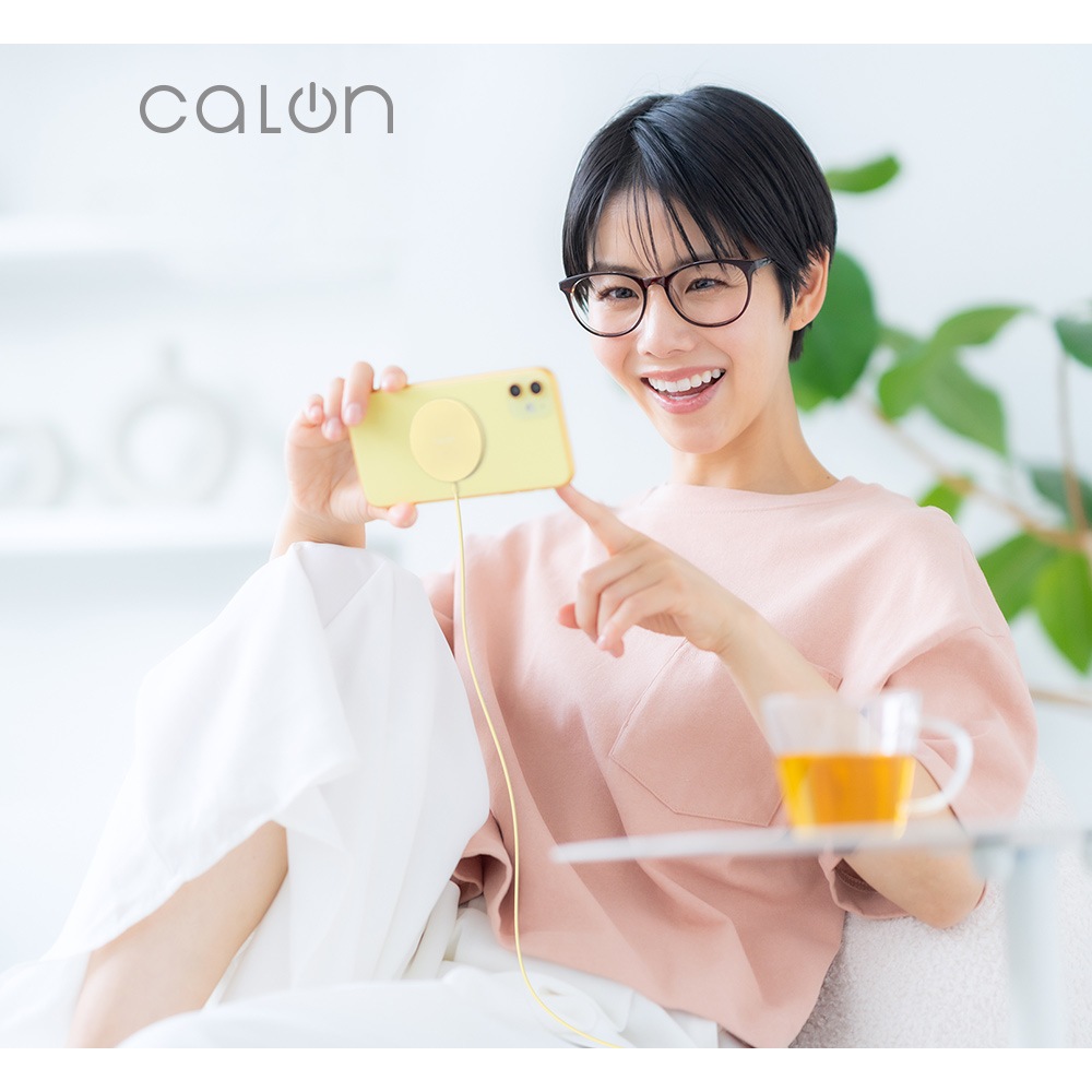 �磻��쥹���㡼���㡼 MagSafe �磻��쥹���� calon Qi �ޥ��ͥå� ���� 5W 7.5W 10W 15W 1�᡼�ȥ� 1m ������C typec Type-C�����֥�ľ�� �饤�ȥ������� iPhone AirPods ���ޡ��ȥե��� R10WCC15W02LYL �饹���Хʥ�