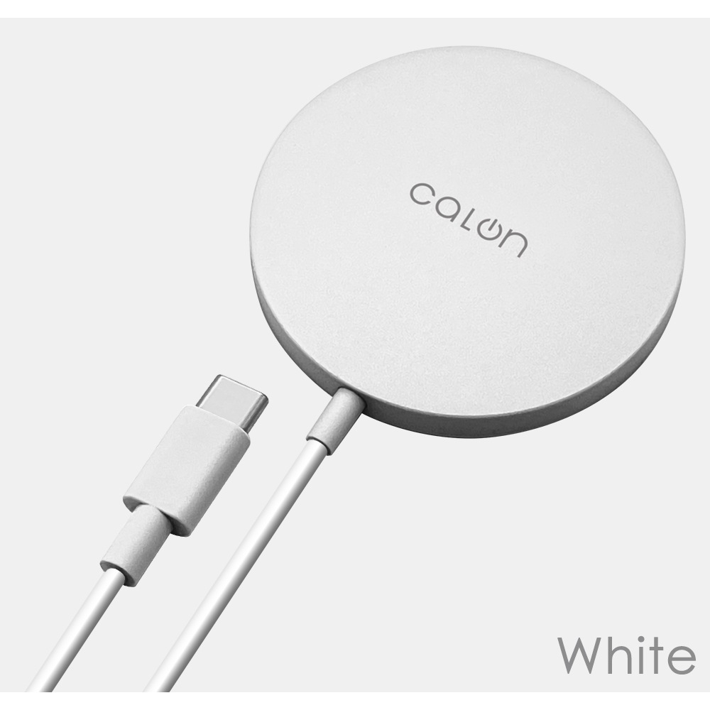 �磻��쥹���㡼���㡼 MagSafe �磻��쥹���� calon Qi �ޥ��ͥå� ���� 5W 7.5W 10W 15W 1�᡼�ȥ� 1m ������C typec Type-C�����֥�ľ�� �饤�ȥ������� iPhone AirPods ���ޡ��ȥե��� R10WCC15W02LYL �饹���Хʥ�