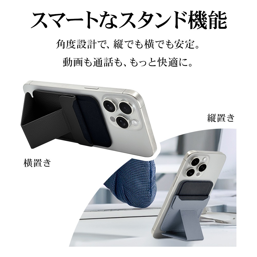 �����ɥݥ��å� MagSafe�б� ��������դ� �����ɥ����� �����ɥۥ���� �ޤ���߼� �ޥ������� �ޥ��ͥå� �����ɼ�Ǽ ���� ���� MagSafe������� iPhone������� ���ޥۥ������ �������ɻ� ���졼 RMPKT01GRY �饹���Хʥ�