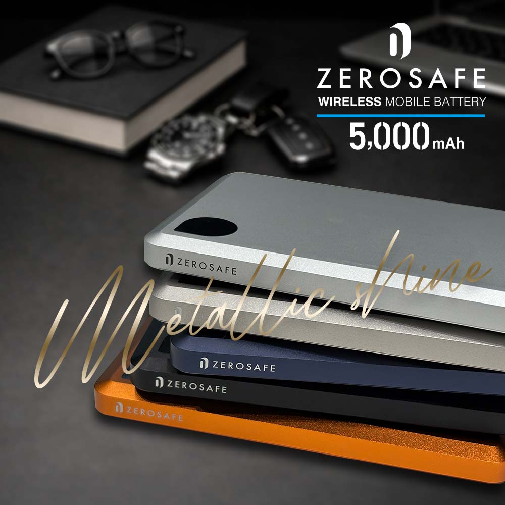 �磻��쥹��Х���Хåƥ꡼ �ޥ��ͥå� �磻��쥹���� 15W 5000mAh ZEROSAFE ��ñ���� ���� ���� ����ѥ��� ������� 15��å� Type-C typec ������C ������� MagSafe iPhone ���ޡ��ȥե��� RLI050WCC15W02GD �饹���Хʥ�