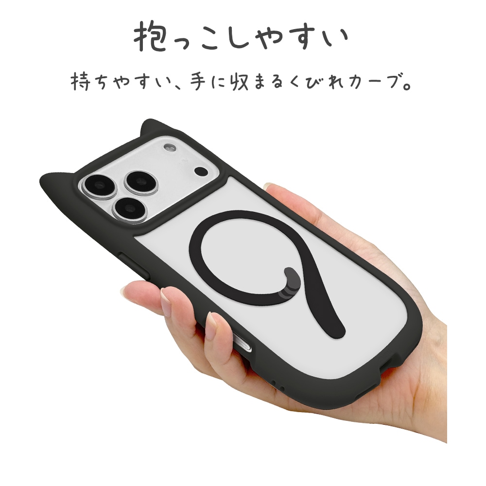 iPhone18 Pro Max 17 Pro Max ������ ���С� �ϥ��֥�å� MagSafe�б� �ޥ��ͥåȽ��� mimi ǭ�� �ͥ��ߥ� �ͤ��ߤ� �Ѿ׷� MIL ���̥��ꥢ TPU�Х�ѡ������� �磻��쥹 �֥�å� �����ե��� ���ޥۥ����� 9682IP6DHPMBK �饹���Хʥ�