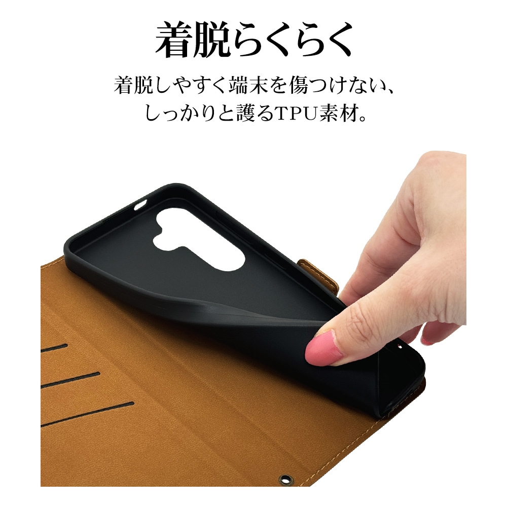 Galaxy S24 SC-51E SCG25 ケース カバー 手帳型 薄型 耐衝撃吸収
