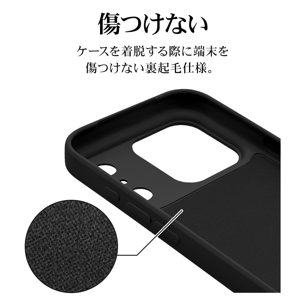 iPhone17 Pro ������ ���С� ���եȥ����� TPU �Ѿ׷�ۼ� �ޥå� �����ɻ� ���ȥ�åץۡ��� �֥�å� �����ե��� ���ޥۥ����� 9032IP5BTPBK �饹���Хʥ�