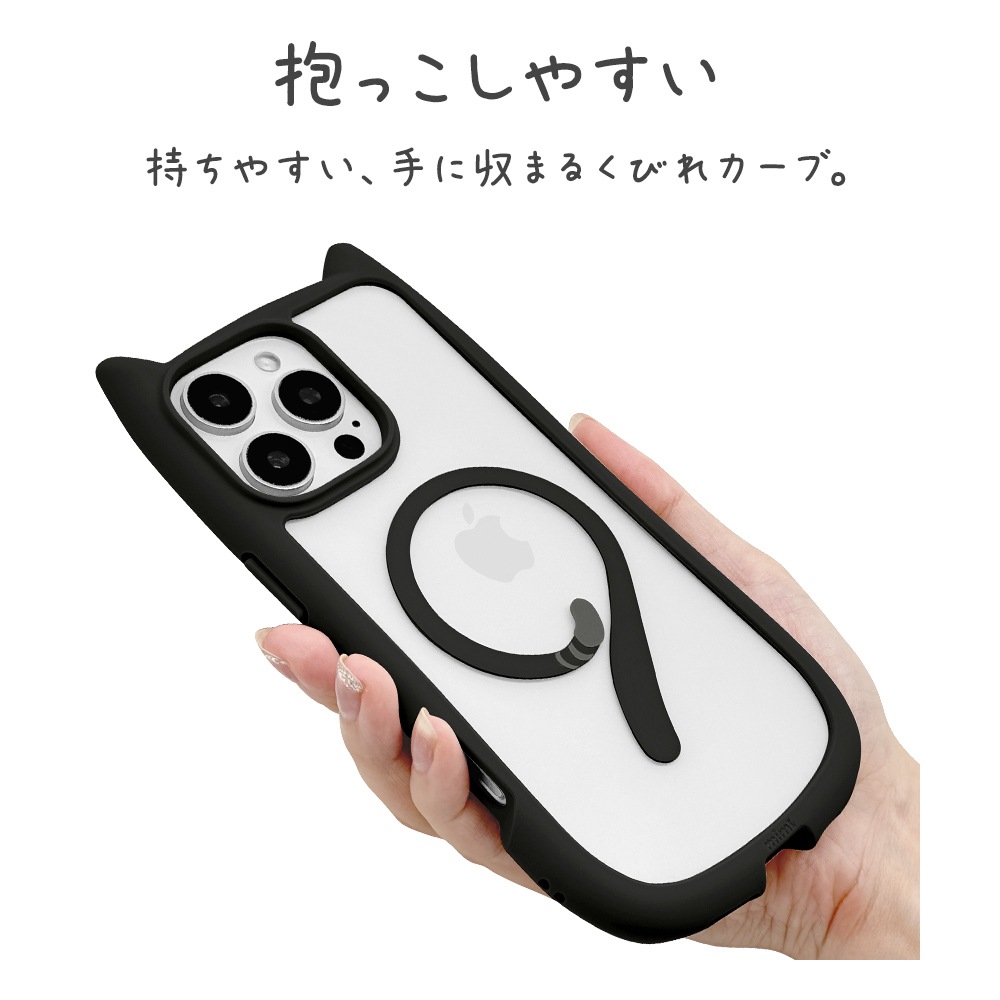 iPhone16 Pro Max ������ ���С� �ϥ��֥�å� MagSafe�б� mimi ǭ�� �ͥ��ߥ� �ͤ��ߤ� �Ѿ׷�ۼ� MIL���� ���̥��ꥢ TPU�Х�ѡ������� �磻��쥹�����б� �֥�å� �����ե��� ���ޥۥ����� 8335IP467PHPMBK �饹���Хʥ�