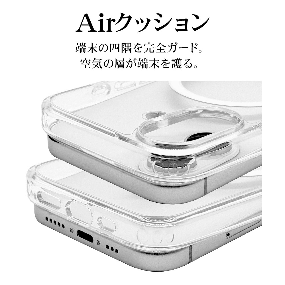 iPhone16  С ϥ֥å MagSafeб Ѿ׷ۼ   ꥢ Ʃ TPUХѡ 饳ȥ뵡ǽդ 磻쥹б ե ޥۥ 8574IP461HPMCCL 饹Хʥ
