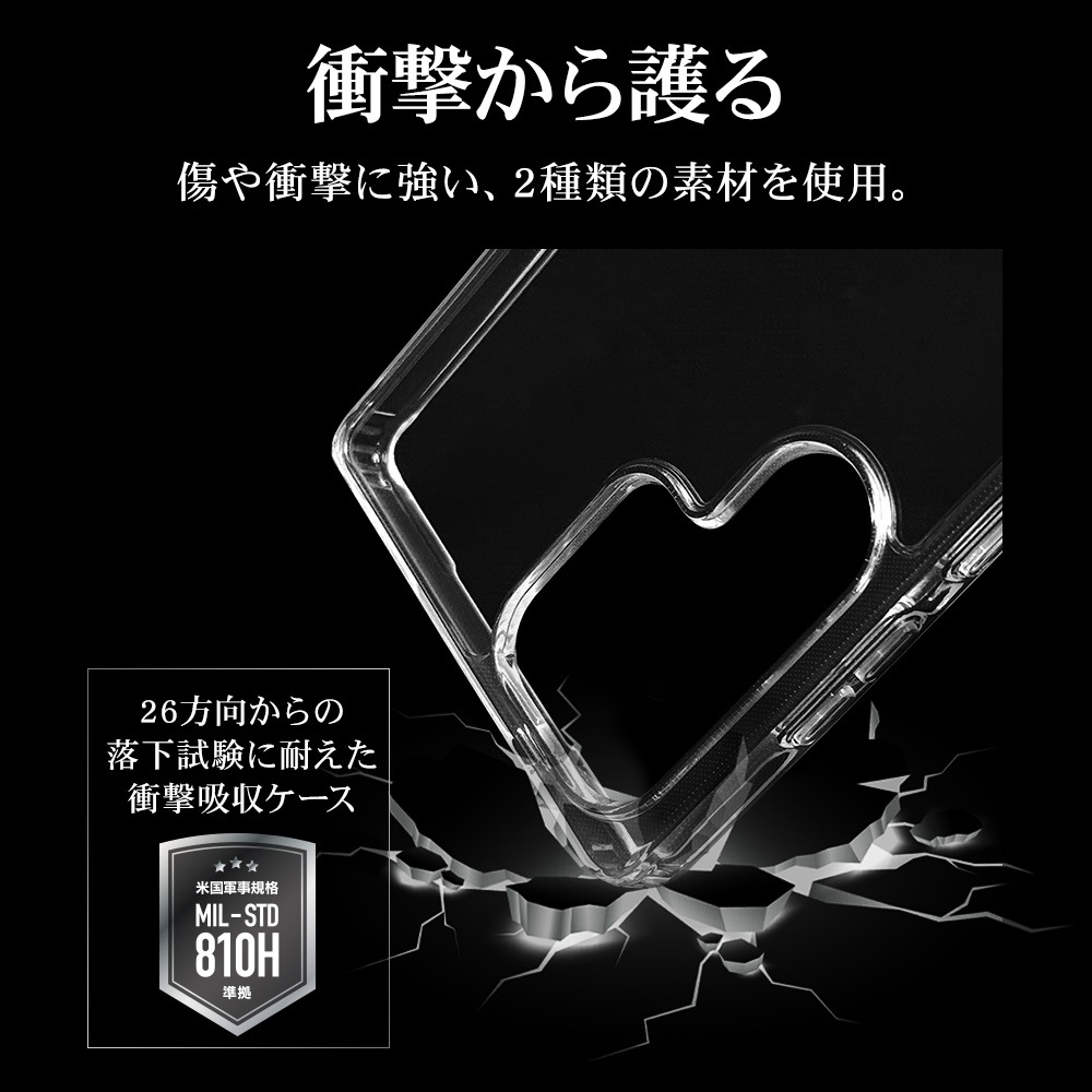 Galaxy S25 Ultra SC-52F SCG32 ������ ���С� �ϥ��֥�å� RHINOX �饤�Υå��� �Ѿ׷�ۼ� MIL���� ���ꥢ ɽ�̹���5H TPU�Х�ѡ������� �磻��쥹�����б� ����饯���� S25 ����ȥ� ���ޥۥ����� 8756GS25UHACL �饹���Хʥ�