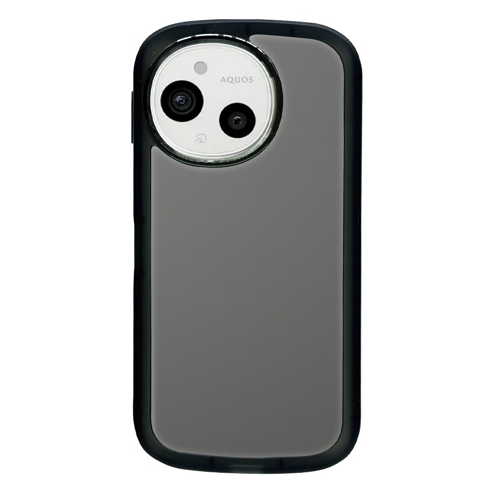 AQUOS sense9 SH-53E SHG14 SH-M29  С եȥ TPU fluffy shape case Ѿ׷ۼ   פä ȥåץۡ ֥å  9 ޥۥ 8415AS9TPBK 饹Хʥ