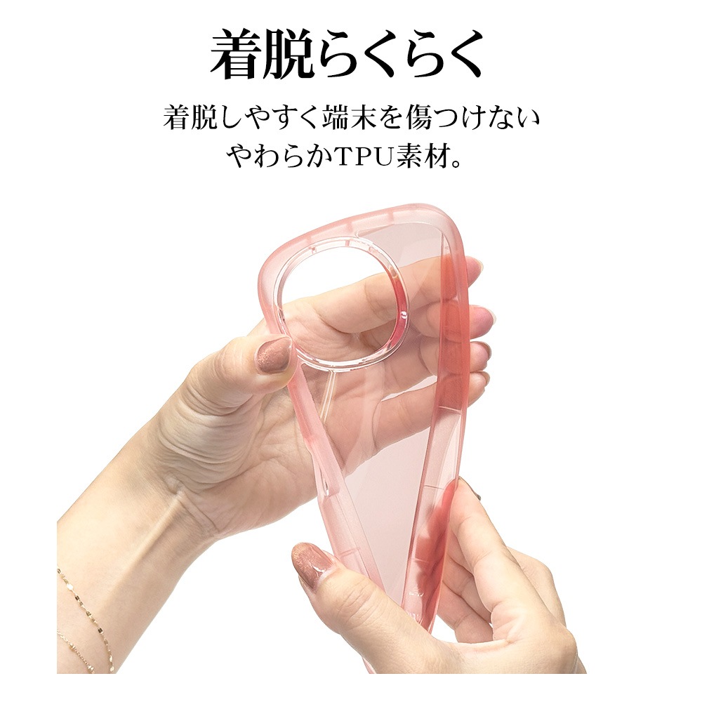 AQUOS sense9 SH-53E SHG14 SH-M29  С եȥ TPU fluffy shape case Ѿ׷ۼ   פä ȥåץۡ   9 ޥۥ 8417AS9TPCO 饹Хʥ