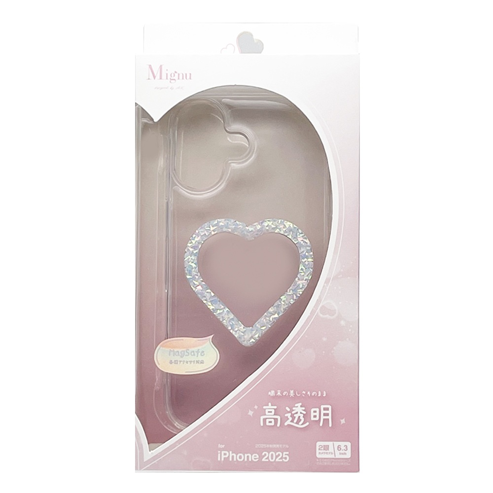 iPhone17 ������ ���С� �ϥ��֥�å� MagSafe�б� �ޥ��ͥåȽ��� Mignu �ߥ˥� �Ѿ׷�ۼ� ���ꥢ Ʃ�� TPU�Х�ѡ������� �磻��쥹���� ������ �����ե��� ���ޥۥ����� 8945IP5AHPMDI �饹���Хʥ�