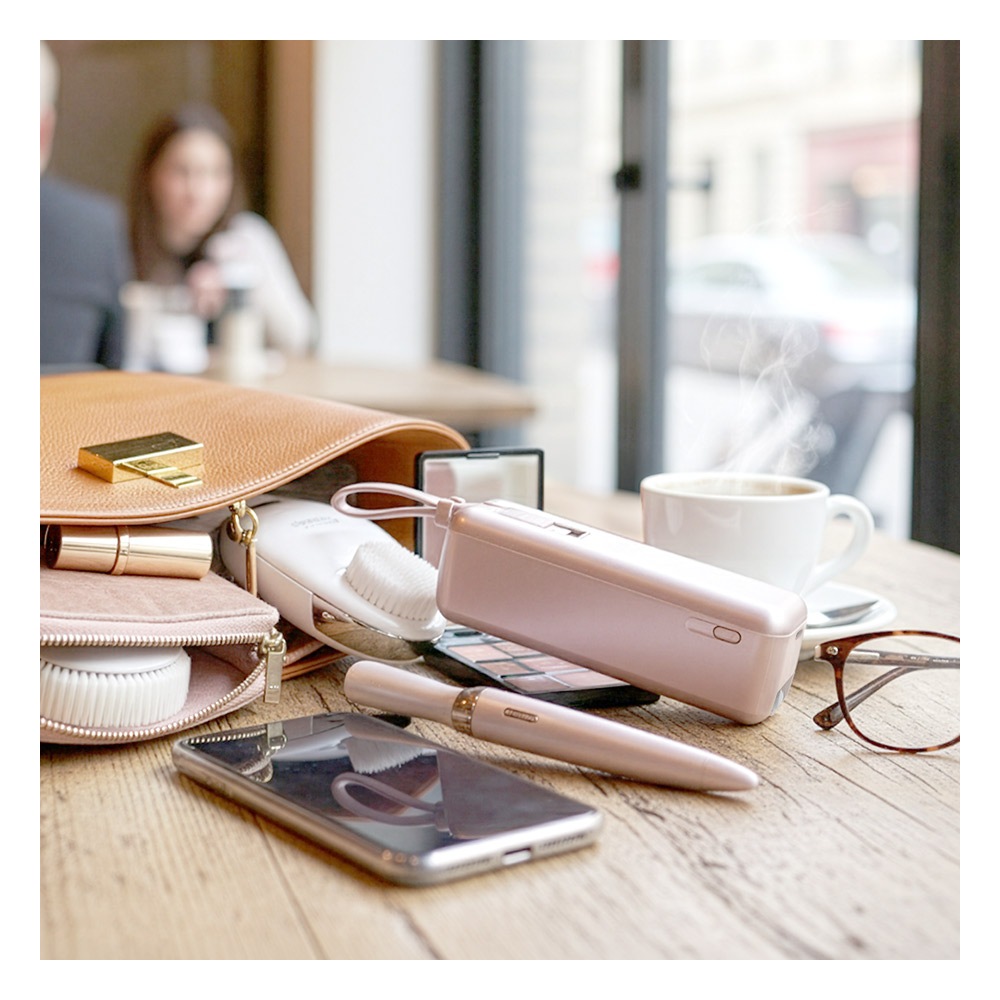 AC��Х���Хåƥ꡼ 5000mAh calon ������C 20��å� Type-C 20W PD�б� �ѥ�ǥ�Х꡼ AC���Ŵ���¢ �����֥���η� ����ѥ��� ����������� ���⡼�����֥롼 iPhone ���ޥ� iPad ������ RLI050AC20W01SBL �饹���Хʥ�
