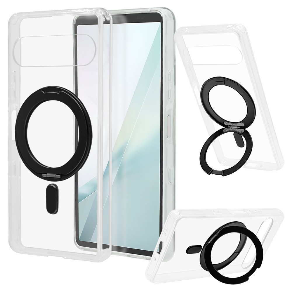 Xperia10 VIII SO-52G SOG18 XQ-GH44 10 VII SO-52F SOG16 XQ-FE44 ������ ���С� �ϥ��֥�å� ZEROSAFE Circle ��� ���ꥢ�ߥ֥�å� �������ڥꥢ ���ޥۥ����� 9815XP108ZSCLBK �饹���Хʥ�